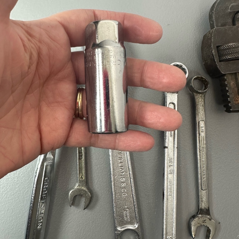 Vintage Namebrand Tools Craftsman, Drop Forged, JH Williams - Picture 7 of 8